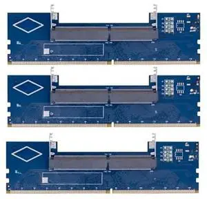 FOR DDR4 Memory Adapter 3PCS Laptop To SO-DIMM To PC DIMM RAM Expansion Card Test Module FOR DDR4 Memory Adapter 3PCS Laptop To SO-DIMM To PC DIMM RAM Expansion Card Test Module