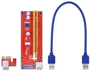FOR For LTC ETH PCI-E Expansion Card PCIE X1 To X16 Extender 15Pin SATA Power Converter Adapter USB 3.0 Cable FOR For LTC ETH PCI-E Expansion Card PCIE X1 To X16 Extender 15Pin SATA Power Converter Adapter USB 3.0 Cable
