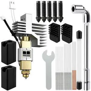 FOR Replacement Hotend Kit For Carbon,3D Printer- Extruder Assembly End With 0.2/0.4/0.6Mm Hardened Steel Nozzl FOR Replacement Hotend Kit For Carbon,3D Printer- Extruder Assembly End With 0.2/0.4/0.6Mm Hardened Steel Nozzl