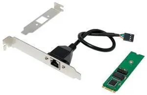 FOR Computer For PC M2 B+ M KEY Ethernet Adapter 10/100/1000Mbps RJ45 LAN NIC Network Card WG82574L Chip FOR Computer For PC M2 B+ M KEY Ethernet Adapter 10/100/1000Mbps RJ45 LAN NIC Network Card WG82574L Chip