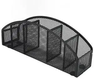 FOR Desk Organizer & Pen Holder, Large-Capacity Metal Mesh Cup, Art Supplies, Makeup Brushes Storage FOR Desk Organizer & Pen Holder, Large-Capacity Metal Mesh Cup, Art Supplies, Makeup Brushes Storage