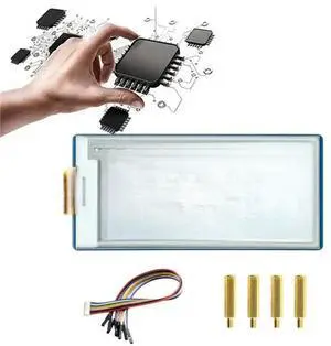 FOR Pi Pico Compatible 2.9 Inch E-Paper Display E-Ink Screen White/Black 296X128 Pixels SPI Interface Communicati FOR Pi Pico Compatible 2.9 Inch E-Paper Display E-Ink Screen White/Black 296X128 Pixels SPI Interface Communicati