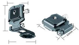 FOR QR Plate Foldable L-Bracket With Dovetail Base For Tripod/DSLR Cameras, For Vertical/Horizontal Shooting FOR QR Plate Foldable L-Bracket With Dovetail Base For Tripod/DSLR Cameras, For Vertical/Horizontal Shooting