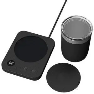 FOR Cup Heater Coaster Coffee Cup Warmer Pad Electric Mug Mat Set Constant Temperature Heating EU Plug FOR Cup Heater Coaster Coffee Cup Warmer Pad Electric Mug Mat Set Constant Temperature Heating EU Plug