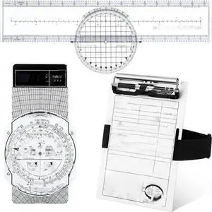 FOR Essential Accessories For Pilots Aviation Aluminum Kneeboard E6b Flight Computer Calculator Tools Kit Gift FOR Essential Accessories For Pilots Aviation Aluminum Kneeboard E6b Flight Computer Calculator Tools Kit Gift