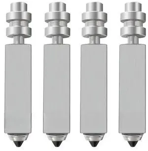 FOR High Flow High Speed For X Combo Integrated Hardened Steel Nozzles 4PK 0.25/0.4/0.6/0.8MM Quick-Swap FOR High Flow High Speed For X Combo Integrated Hardened Steel Nozzles 4PK 0.25/0.4/0.6/0.8MM Quick-Swap