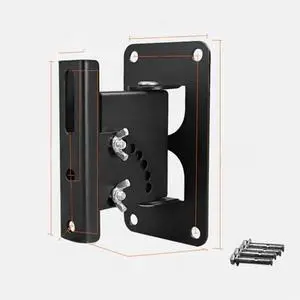 FOR Ceiling Mounting Bracket For Speaker, 2Pcs Wall Mount Angle Adjustment Household For Home Office KTV Sound System FOR Ceiling Mounting Bracket For Speaker, 2Pcs Wall Mount Angle Adjustment Household For Home Office KTV Sound System