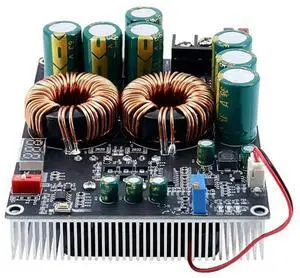 FOR PW1200 Boost Power Supply Module DC 10-30V To 50V,1200W,Audio Amplifier Converter With Dual Inductors, LCD Display FOR PW1200 Boost Power Supply Module DC 10-30V To 50V,1200W,Audio Amplifier Converter With Dual Inductors, LCD Display