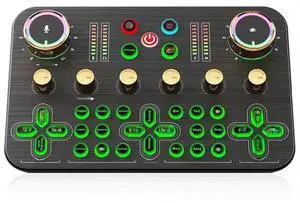 FOR K600 Gaming Audio Mixer, XLR Microphone Compatible, Live Sound Card For Streaming FOR K600 Gaming Audio Mixer, XLR Microphone Compatible, Live Sound Card For Streaming