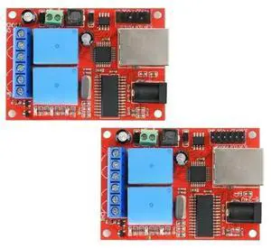 FOR Cloud-Control Network 2-Channel Ethernet Relay DC 5-24V Controller Module For Smart For Home Industrial Automation FOR Cloud-Control Network 2-Channel Ethernet Relay DC 5-24V Controller Module For Smart For Home Industrial Automation