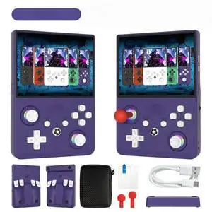 FOR R36MAX2 Handheld Video Game Console 4.5 Inch Screen 22000+ Game Collection Open Source Wifi Retro Game Support For 30+ Emul FOR R36MAX2 Handheld Video Game Console 4.5 Inch Screen 22000+ Game Collection Open Source Wifi Retro Game Support For 30+ Emul