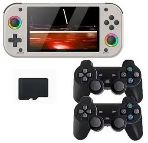 FOR M26 Pocket Video Player With 1 Pair Handle 5.1 Inch Screen 256GB Storage Open Source Retro Handheld Game Console 30+ Simula FOR M26 Pocket Video Player With 1 Pair Handle 5.1 Inch Screen 256GB Storage Open Source Retro Handheld Game Console 30+ Simula