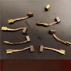 FOR 10PCS Car window lift motor carbon brushes 4*4.5*8, wiper micro motor with copper spring terminal carbon brushes 4X4.5X8MM FOR 10PCS Car window lift motor carbon brushes 4*4.5*8, wiper micro motor with copper spring terminal carbon brushes 4X4.5X8MM