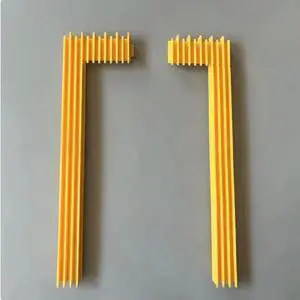 FOR 10PCS FOR escalator step yellow edge strips Feiya Modern step edge warning tread SLBK-01/02/03 FOR 10PCS FOR escalator step yellow edge strips Feiya Modern step edge warning tread SLBK-01/02/03