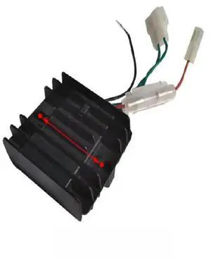 FOR 1pcs Air-cooled diesel parts 170 178 186F voltage regulator 3-5kw tiller charging regulator FOR 1pcs Air-cooled diesel parts 170 178 186F voltage regulator 3-5kw tiller charging regulator