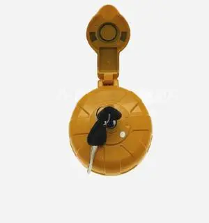 FOR 1 set for excavator EC55 60 80 120 210 240 290 360 fuel tank cap diesel tank cap anti-theft FOR 1 set for excavator EC55 60 80 120 210 240 290 360 fuel tank cap diesel tank cap anti-theft
