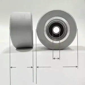 FOR 10PCS Fully automatic edge banding machine conveyor pressure wheel 48*25*8 flat integrated edge banding machine feed wheel FOR 10PCS Fully automatic edge banding machine conveyor pressure wheel 48*25*8 flat integrated edge banding machine feed wheel
