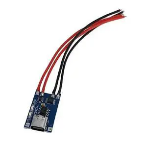 FOR 20pcs TP4056 1A 18650 Lithium Charging Module Protection Board Type-C Female Socket Charging and Protection Two-in-One FOR 20pcs TP4056 1A 18650 Lithium Charging Module Protection Board Type-C Female Socket Charging and Protection Two-in-One