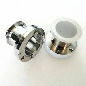 FOR 1Pcs 304 Vacuum CF to KF Flange Vacuum Adapter Through Reducer CF-KF16 25 40 35 63 100 FOR 1Pcs 304 Vacuum CF to KF Flange Vacuum Adapter Through Reducer CF-KF16 25 40 35 63 100