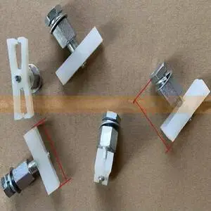 FOR 10PCS Elevator Accessories for Elevator Door Slider Elevator Door Bottom Guide 50*35*12 FOR 10PCS Elevator Accessories for Elevator Door Slider Elevator Door Bottom Guide 50*35*12