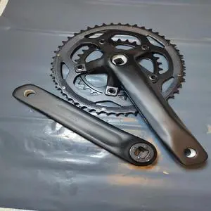 FOR 1 set FOR FSA CK-617 170/172.5/175MM/48/32T Road Bike Aluminum 9-Speed Crankset with Square Taper Crank FOR 1 set FOR FSA CK-617 170/172.5/175MM/48/32T Road Bike Aluminum 9-Speed Crankset with Square Taper Crank