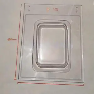 FOR DZ-400/500/600 Vacuum Machine Top Cover, Organic Glass/Acrylic Cover for Food Packaging Machine Accessories FOR DZ-400/500/600 Vacuum Machine Top Cover, Organic Glass/Acrylic Cover for Food Packaging Machine Accessories