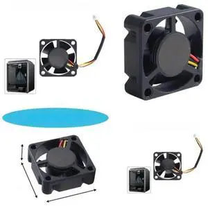 FOR Double Bearing 3010 30MM 30x30x10MM 24V 0.06A 13000RPM Cooling Fan Computer Cooling Fan Case 3D Printer Part for K1 FOR Double Bearing 3010 30MM 30x30x10MM 24V 0.06A 13000RPM Cooling Fan Computer Cooling Fan Case 3D Printer Part for K1
