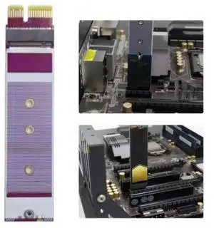 FOR PCIE 5.0 To M.2 M M.2 Support Adapter Card NVME Expansion Hard Drive 8Gbps Easy Installation FOR PCIE 5.0 To M.2 M M.2 Support Adapter Card NVME Expansion Hard Drive 8Gbps Easy Installation