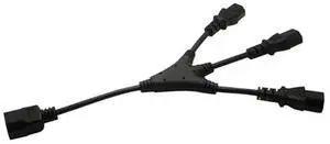 FOR 652F Convenient Extension Wire PDU IEC320 C14 to IEC320 3xC13 Power Extension Cable Power Cord Perfect for PC Computer Power FOR 652F Convenient Extension Wire PDU IEC320 C14 to IEC320 3xC13 Power Extension Cable Power Cord Perfect for PC Computer Power