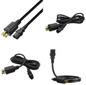 FOR 14AWG Server Power Cord, NEMA L5-30P to IEC 320 C13, 15 Amps 250 Volts, Data Center Grade FOR 14AWG Server Power Cord, NEMA L5-30P to IEC 320 C13, 15 Amps 250 Volts, Data Center Grade