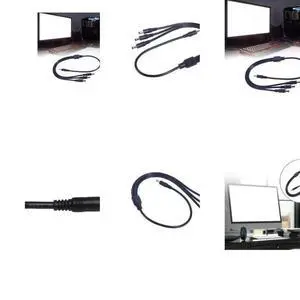FOR DC5521 Splitter Cable DC5.5mmx2.1mm Connectors Wire for LED Light Bar Speaker FOR DC5521 Splitter Cable DC5.5mmx2.1mm Connectors Wire for LED Light Bar Speaker
