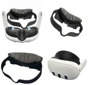 FOR Enhanceds Airflows Face Mask For 3 Headsets Hypoallergenics PU Material Quick Detach Structure Gaming Comfort Accessory FOR Enhanceds Airflows Face Mask For 3 Headsets Hypoallergenics PU Material Quick Detach Structure Gaming Comfort Accessory