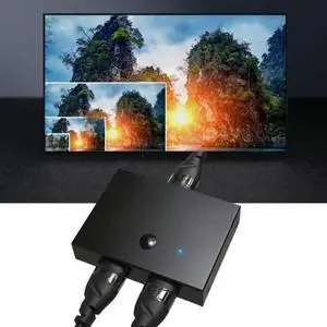 FOR Superior 8K 60Hz HDMIcompatible Connectivitys Hub with 2Way Input, 1 Way Output, and 4K 120Hz Backward Compatibility FOR Superior 8K 60Hz HDMIcompatible Connectivitys Hub with 2Way Input, 1 Way Output, and 4K 120Hz Backward Compatibility