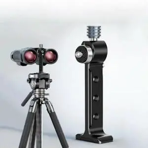FOR Binocular Tripod Adapter for Mount Fast Setups 1/4"-20 Thread Hole FOR Binocular Tripod Adapter for Mount Fast Setups 1/4"-20 Thread Hole