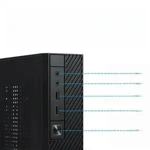 FOR FH06 HTPC for Case Compact PC Gaming for Case Mini Desktop Chassis Computer Encl FOR FH06 HTPC for Case Compact PC Gaming for Case Mini Desktop Chassis Computer Encl