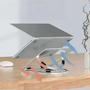 FOR Adjustable Computer Stand with 360 Rotating Base Foldable Laptop Stand for Desk FOR Adjustable Computer Stand with 360 Rotating Base Foldable Laptop Stand for Desk