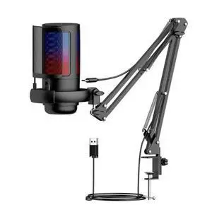 FOR Condenser Mic USB Gaming Mic 192kHz/24bit for Gamers with Real Time Monitoring FOR Condenser Mic USB Gaming Mic 192kHz/24bit for Gamers with Real Time Monitoring