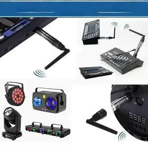 FOR DMX512 Controller 2.4G Wireless Transmitters Receiver For Parties Bar Stage Par Bar Lights Easy Use Accessories FOR DMX512 Controller 2.4G Wireless Transmitters Receiver For Parties Bar Stage Par Bar Lights Easy Use Accessories