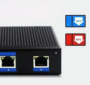 FOR 5 Port Fast Ethernet Switcher With Industrial Protections And Din Mount For Secure Networking Expansion FOR 5 Port Fast Ethernet Switcher With Industrial Protections And Din Mount For Secure Networking Expansion