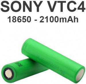 2 x Sony US18650VTC4 3.7 V 2100 mah Rechargeable Batteries With Box, US Local Seller
