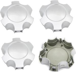 5 1/2 Inch Silver Center Caps Wheel Hub Center Caps Replacement for Toyota Sequoia Tundra 2003-2007 (4pcs)