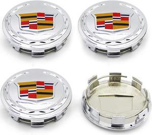 4PCS New Wheel Center Caps Hubcaps Emblem 83mm/3.25" for Cadillac Escalade 2007-2013 ESV EXT 9595891