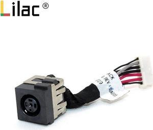 Power Jack with cable For  Latitude E6320 E6220 E6420 laptop Connector Port Plug Socket Replacement wire 6017B0304501