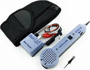 Yankok [200EP Tone Probe w/ 701K Generator Kit] Inductive Amplifier Wire Cable Tracer to Locate Single Conductors and Cables Integrated LED Flashlight (Includes Headset Jack and User Manual)