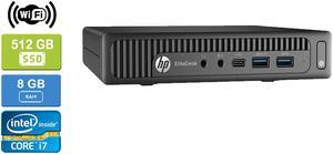 HP 800 G2 MINI Intel Core I7-6700T 2.80 GHz, 8GB, 512GB SSD, Win 10 Pro