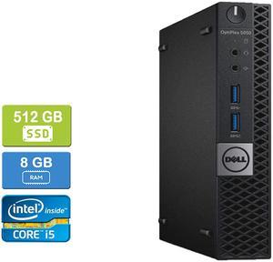 DELL 5050 MICRO Intel Core i5-7600T 2.80 GHz, 8GB, 512GB SSD, Win 10 Pro