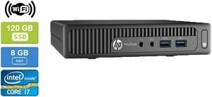 HP  600 G1 MINI Intel Core i7-4765T 2.00 GHz, 8GB, 120GB SSD, Win 10 Pro