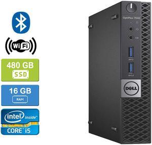 DELL 7040 MICRO Intel Core i5-6500T 2.50 GHz, 16GB, 480GB SSD, Win 10 Pro