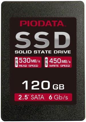 PioData 2.5" 120GB SATA III 3D NAND Internal Solid State Drive (SSD) PIO120S325-R