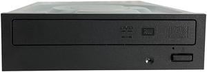 Lite-On IHAS124 24X SATA CD DVD/RW Dual Layer Internal Burner Drive Writer - Black (Bulk)